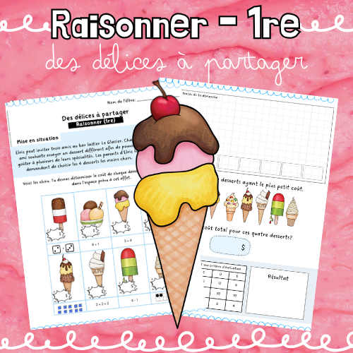 Raisonner - Des délices à partager (1re)