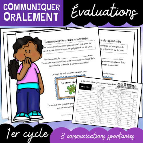 8 propositions de communications orales spontanées