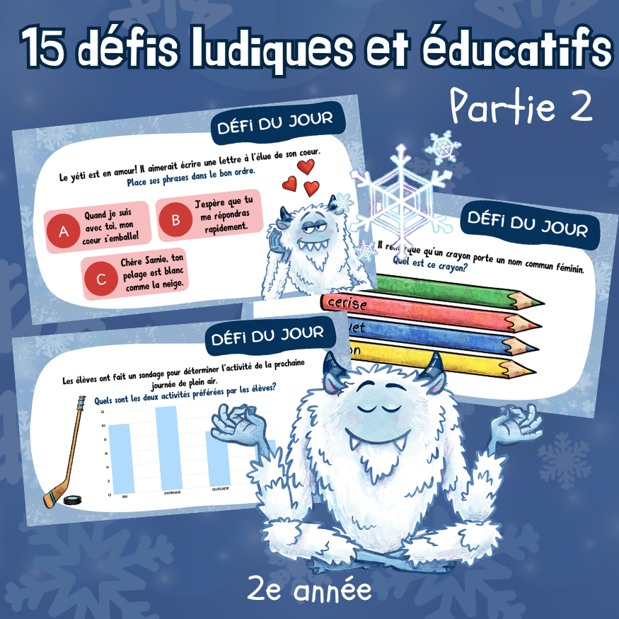 15 défis de novembre - Partie 2 (2e)