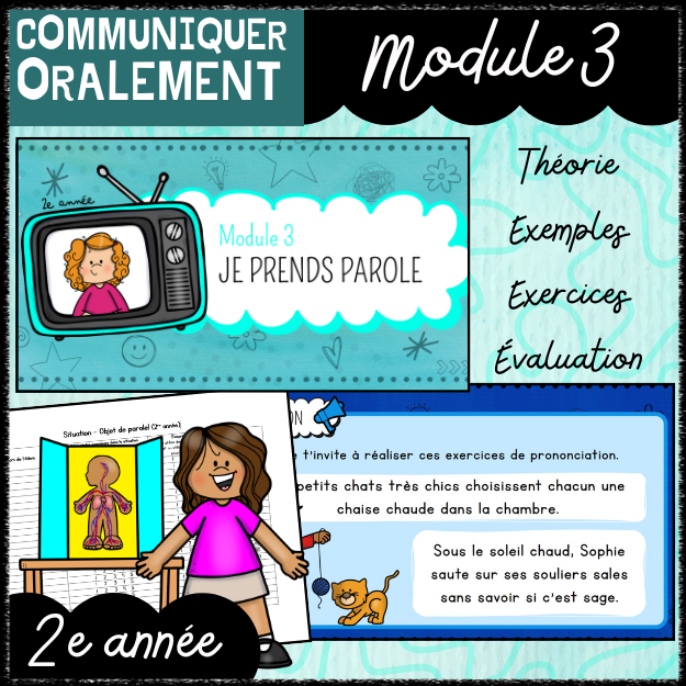 Communiquer oralement - Module 3 (2e)