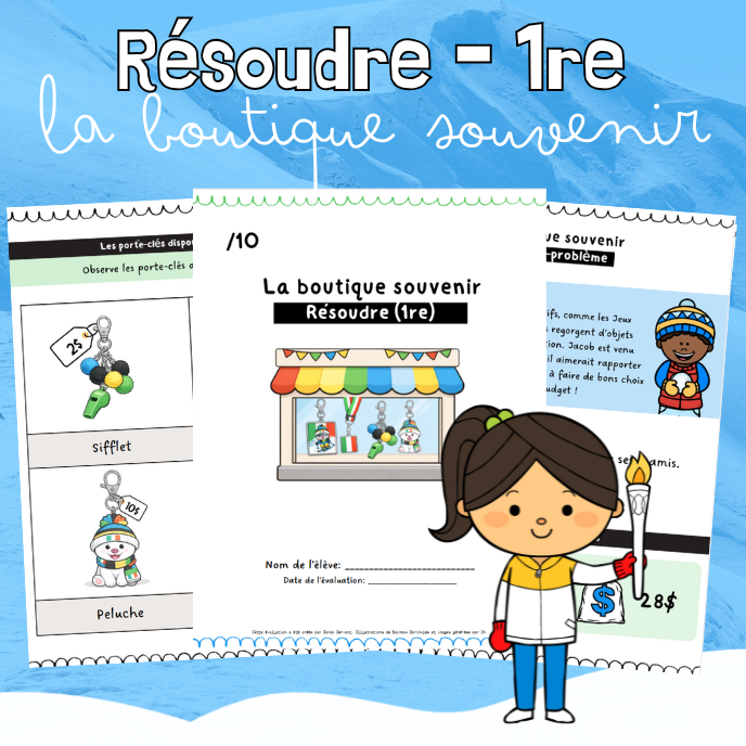 Situation-problème - La boutique souvenir (1re)