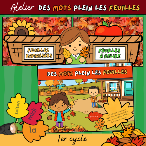 Atelier - Des mots plein les feuilles