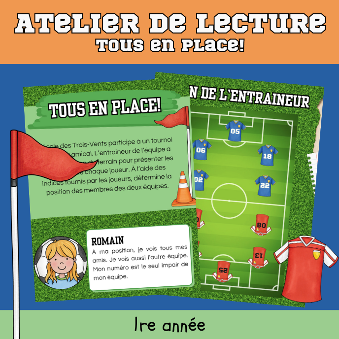Atelier de lecture - Tous en place (1re)