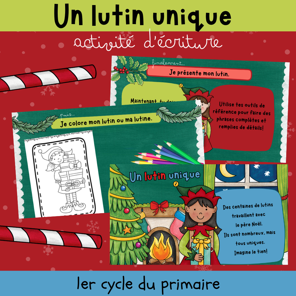 Situation d'écriture - Un lutin unique