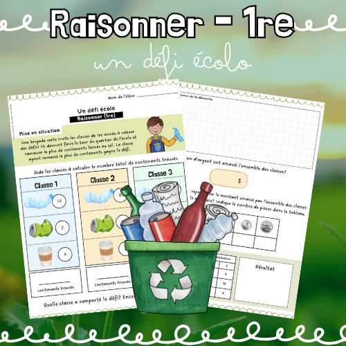Raisonner - Un défi écolo (1re)