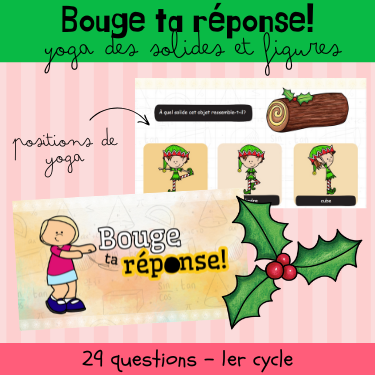 Bouge ta réponse! - Yoga des solides et figures