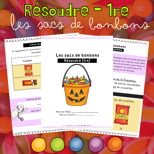 Situation-problème - Les sacs de bonbons (1re)