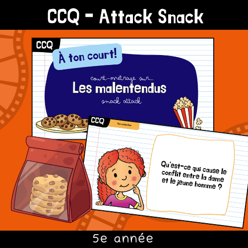CCQ - À ton court - Snack Attack (5e)