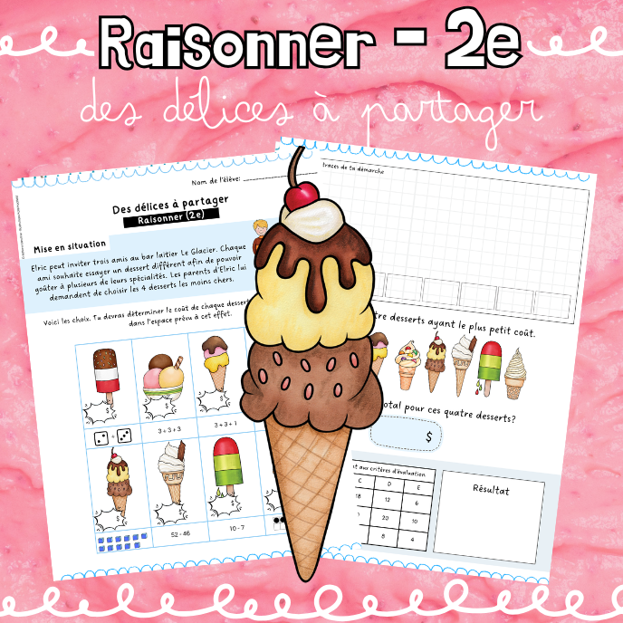 Raisonner - Des délices à partager (2e)