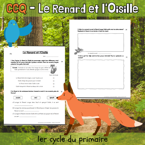 CCQ et cinéma - Le Renard et l'Oisille