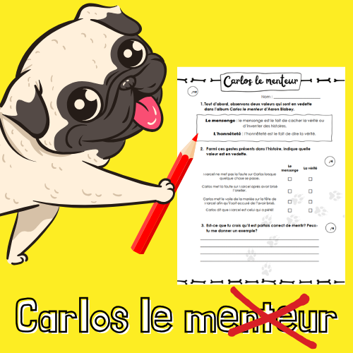 Littérature jeunesse - Carlos le menteur