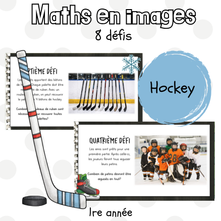 Maths par l'image - Le hockey (1re)