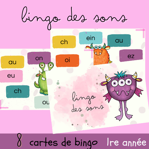 Atelier - Bingo des sons (1re)