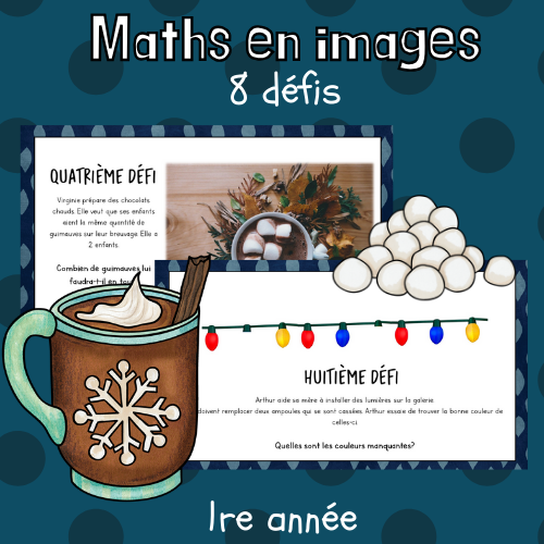 Maths par l'image - Hiver (1re)