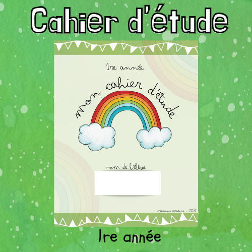 Cahier d'étude - 1re année