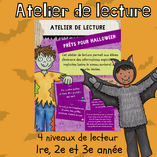 Atelier de lecture - Prêts pour Halloween