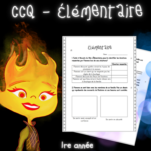 CCQ - Activité ''Élémentaire'' (1re)