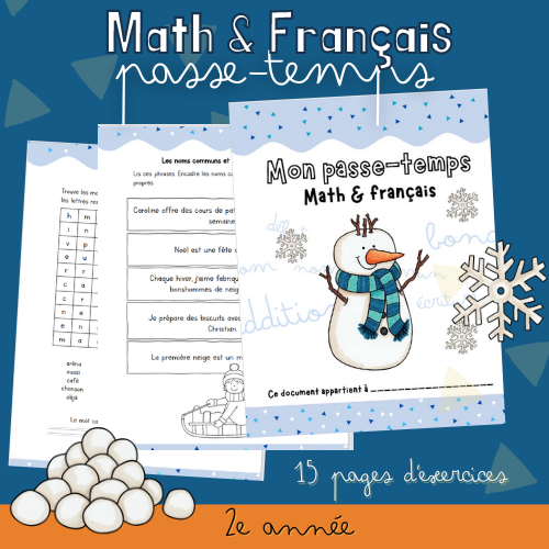 Document Passe-temps - Novembre (2e)