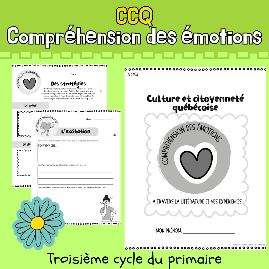 CCQ - Compréhension des émotions (3e cycle)