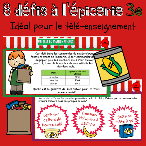 À l'épicerie! (3e)