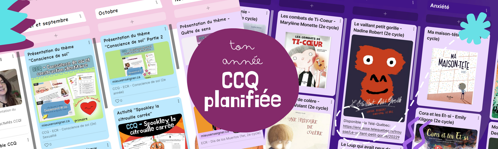 Mes planifications CCQ : un indispensable pour ton année scolaire