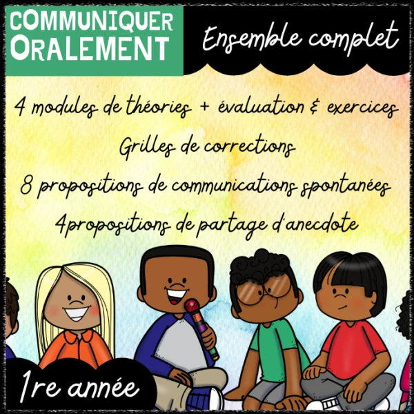 Ensemble complet 1re année