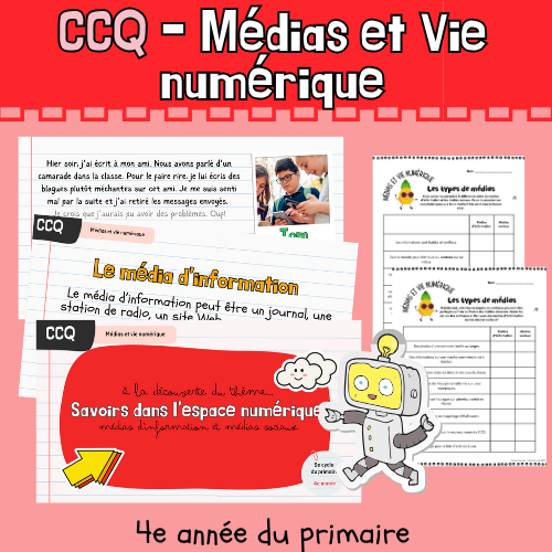 Thème 5 - Savoirs dans l'espace numérique