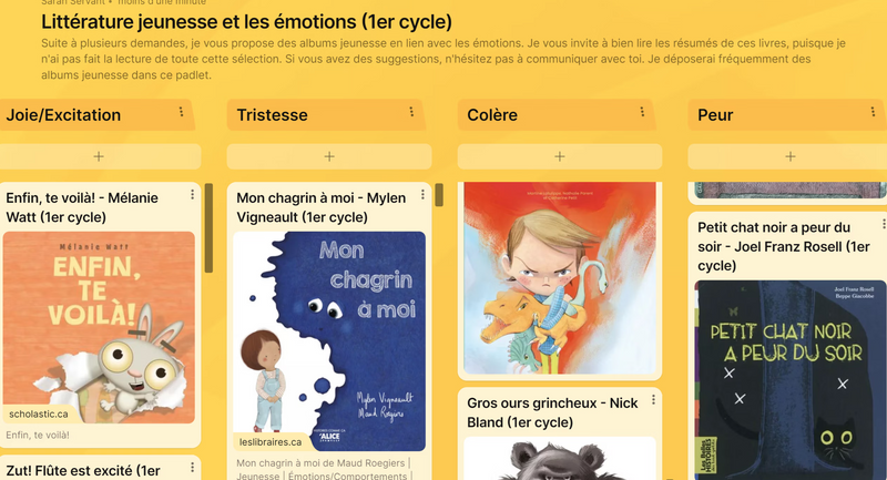 Suggestions d'albums jeunesse