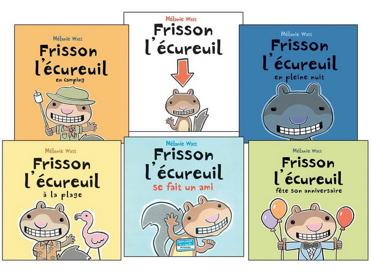Toute la collection ''Frisson l'écureuil''