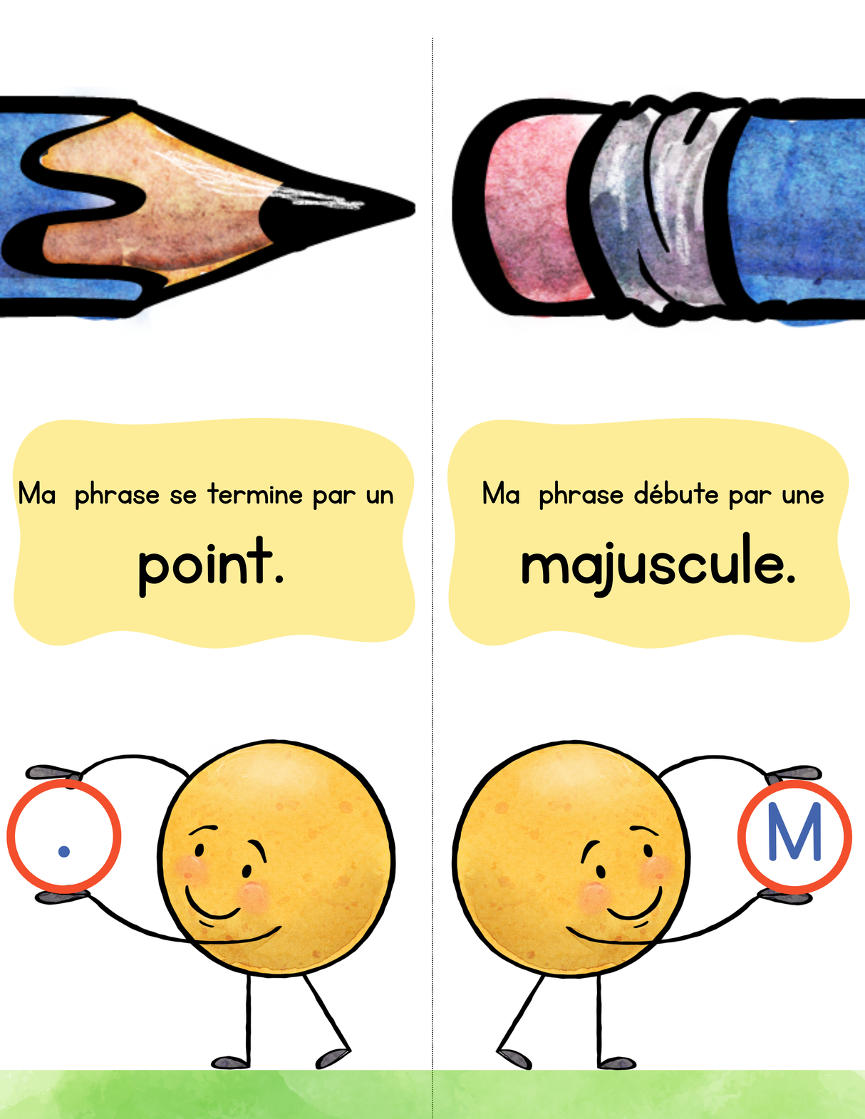 Code de correction — 1re à 6e année