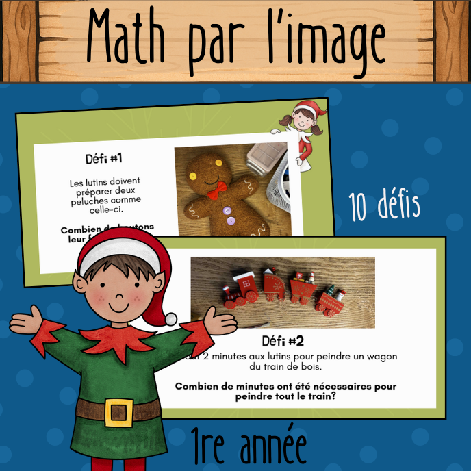 Maths par l'image - L'atelier des lutins
