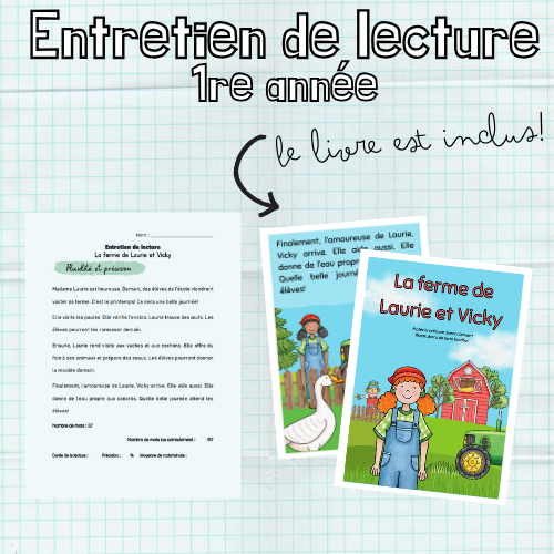 Entretien de lecture - Mai/juin (1re)