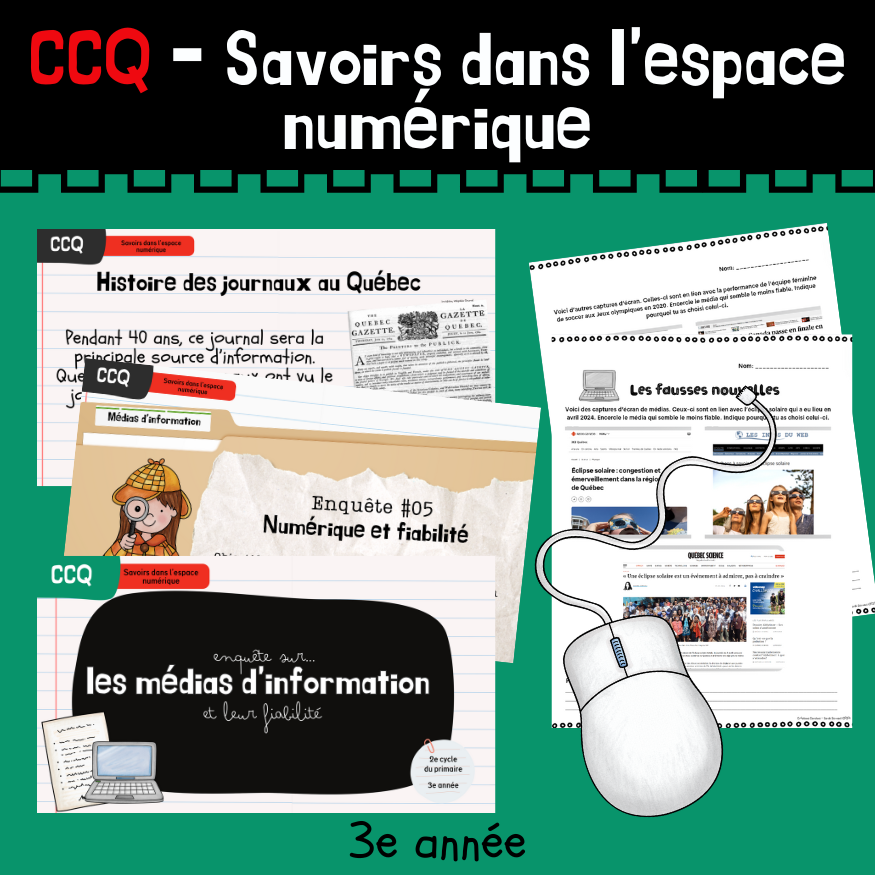 CCQ - Enquête - Les médias et la fiabilité (3e)