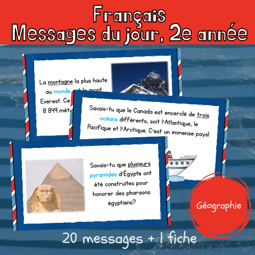 Message du jour - Géographie