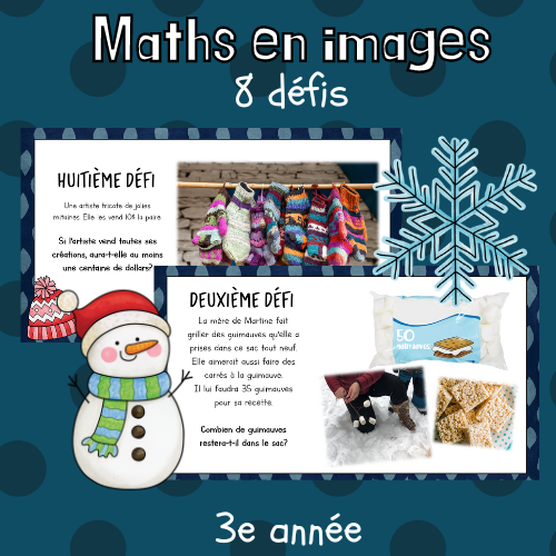 Maths par l'image - Hiver (3e)