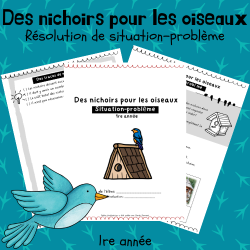 Résoudre - Des nichoirs pour les oiseaux