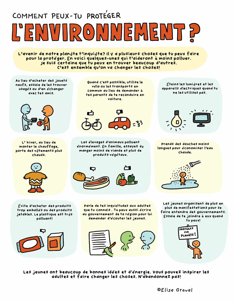 Affiche sur l'environnement