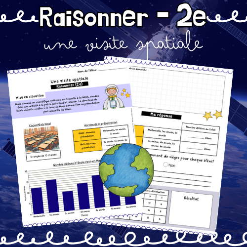Raisonner - Une visite spatiale (2e)