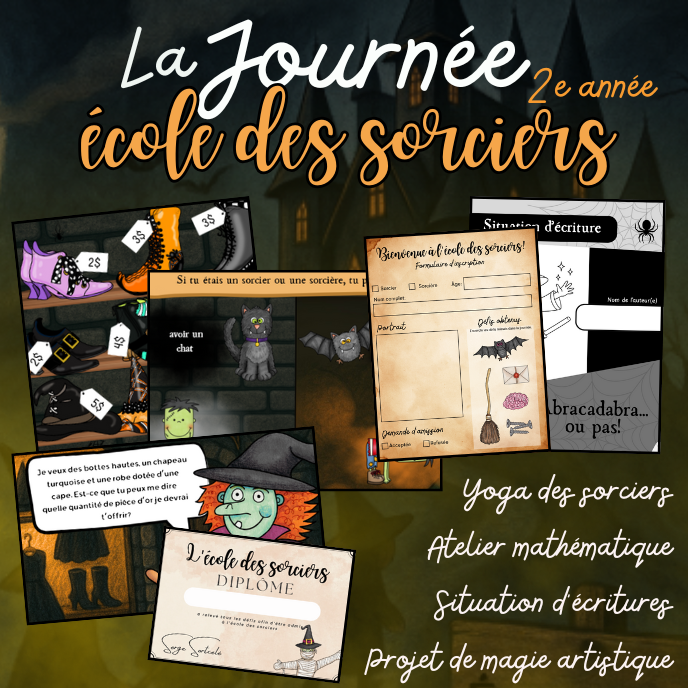 Journée à l'école des sorciers