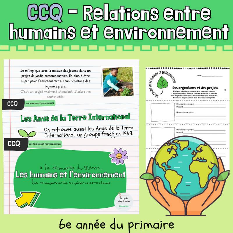 Thème 4 - Transition écologique