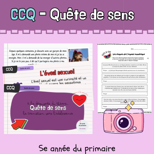 Thème 3 - Occasions de penser sa vie