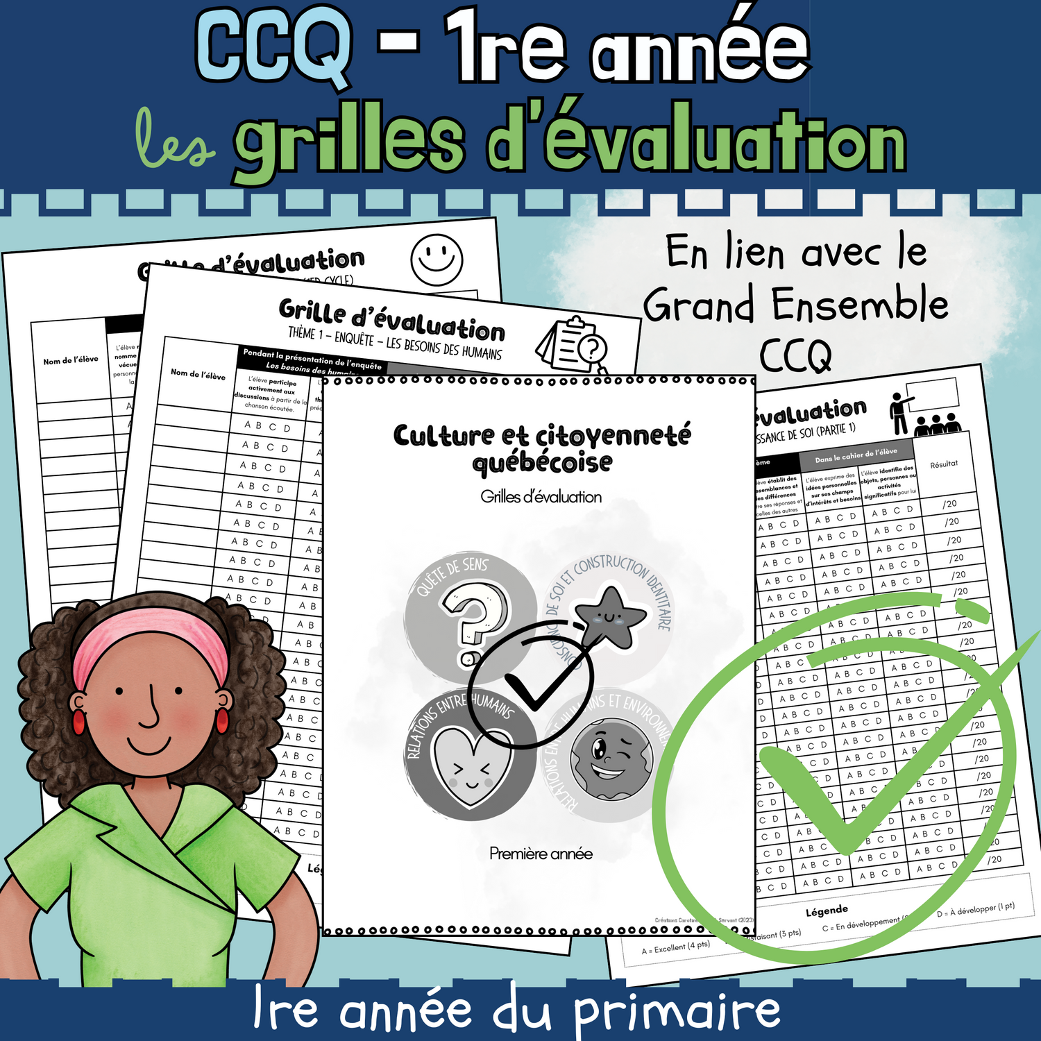 CCQ - Grilles d'évaluation (1re)