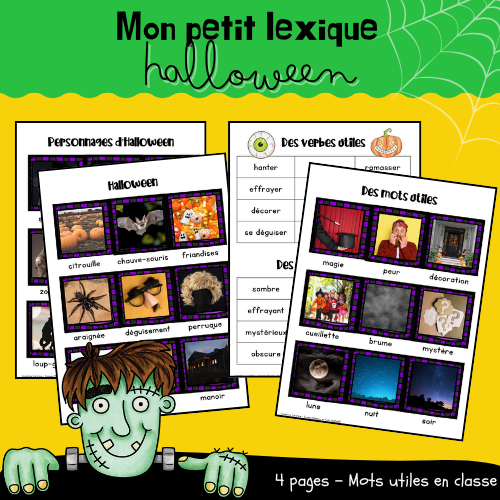 Mon petit lexique - Halloween