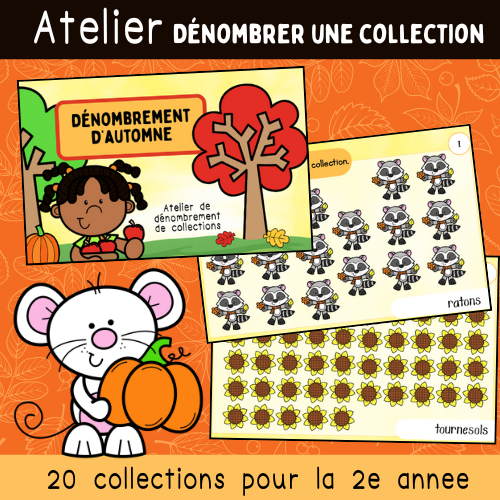 Atelier de dénombrement - Dénombrement d'automne (2e)