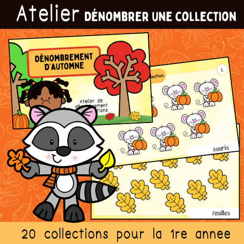 Atelier de dénombrement - Dénombrement d'automne (1re)
