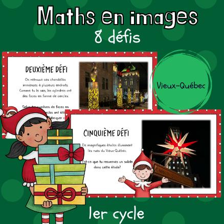 Maths par l'image - Vieux-Québec (1er cycle)