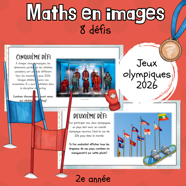 Maths par l'image - Jeux d'hiver 2026 (2e)