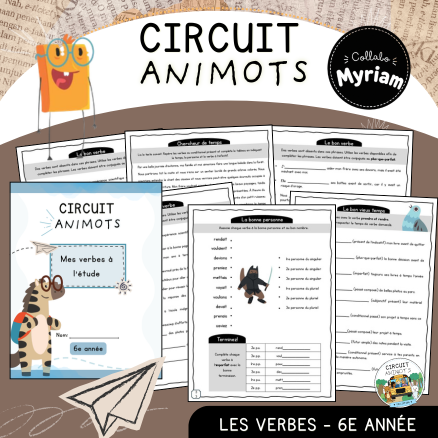 Circuit Animots - Les verbes (6e)