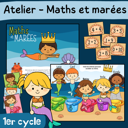 Atelier - Maths et marées (1er cycle)