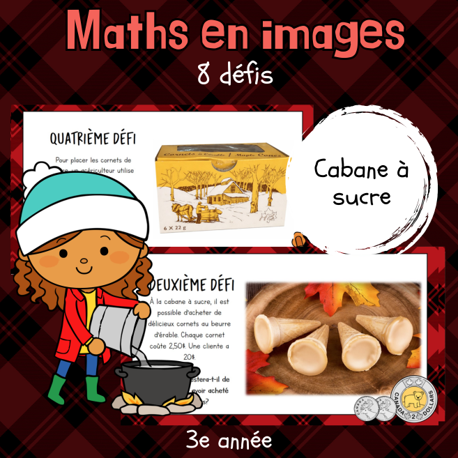Maths par l'image - Cabane à sucre (3e)